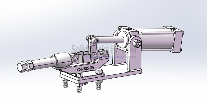 SolidWorks快速夹钳模型库下载,非标设计必备模型