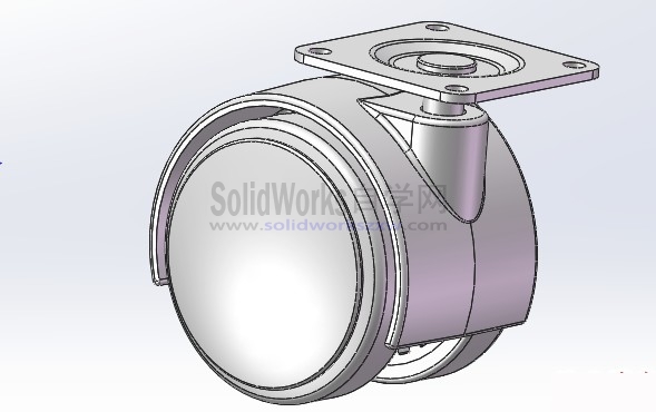 福马脚轮模型下载-SolidWorks设计师必备模型库
