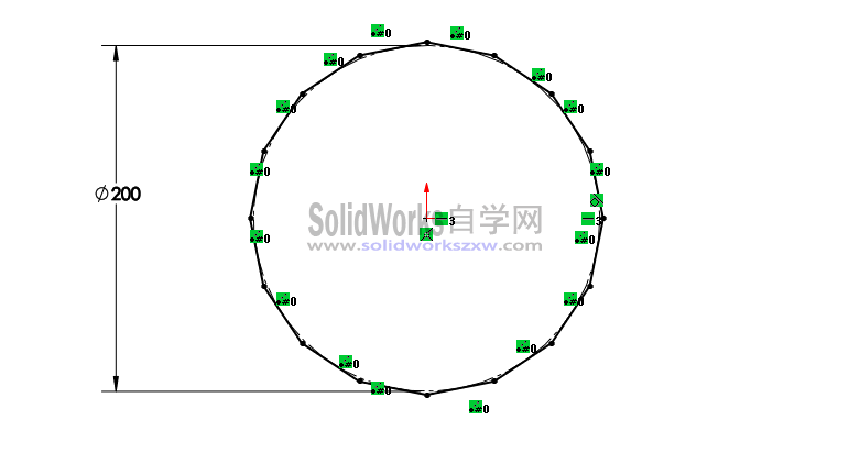 SolidWorks草图上面有很多绿色的东西怎么去掉?其实是几何关系