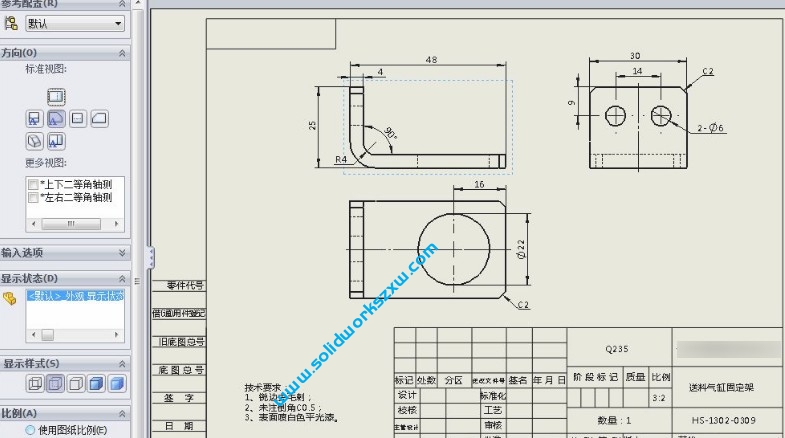 SolidWorks工程图转CAD图纸比例不是1:1为什么怎么解决？ – sw自学网