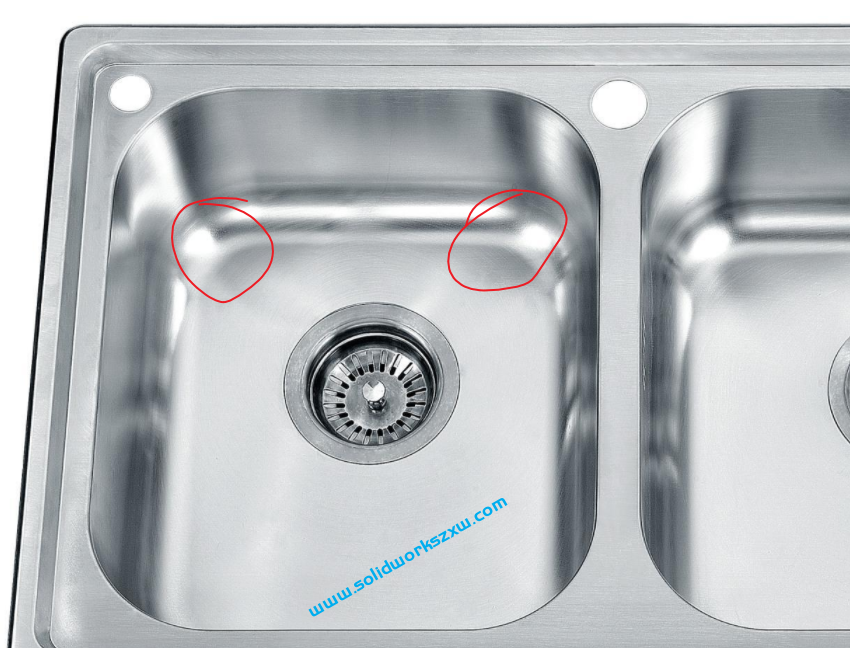 SolidWorks三圆弧角折弯展开下料图怎么画？大圆弧角折弯分析