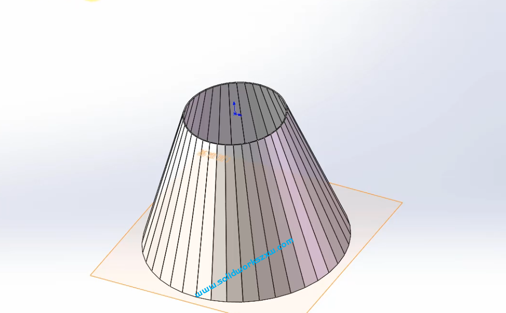 6.5 SolidWorks锥形钣金案例