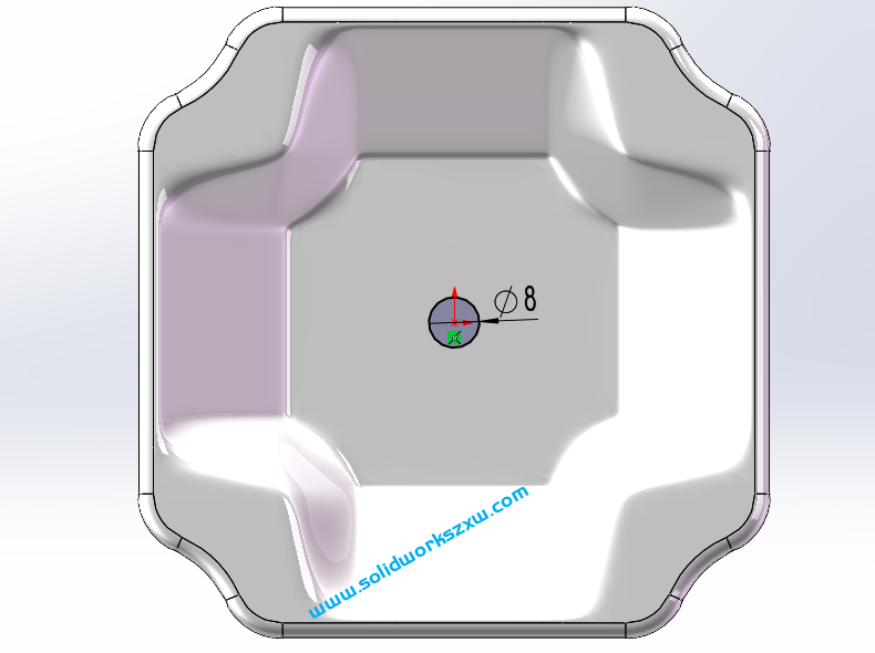 用SolidWorks画花盆,建模步骤详细