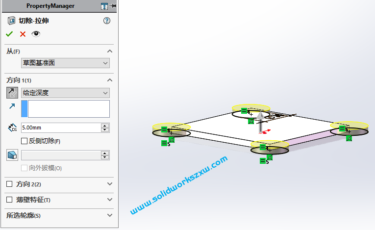 用SolidWorks画花盆,建模步骤详细