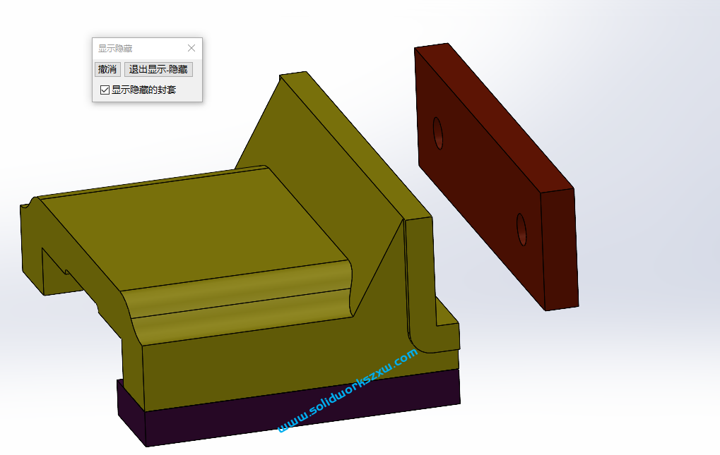 SolidWorks装配体怎么显示隐藏的零件？四种方法纯干货