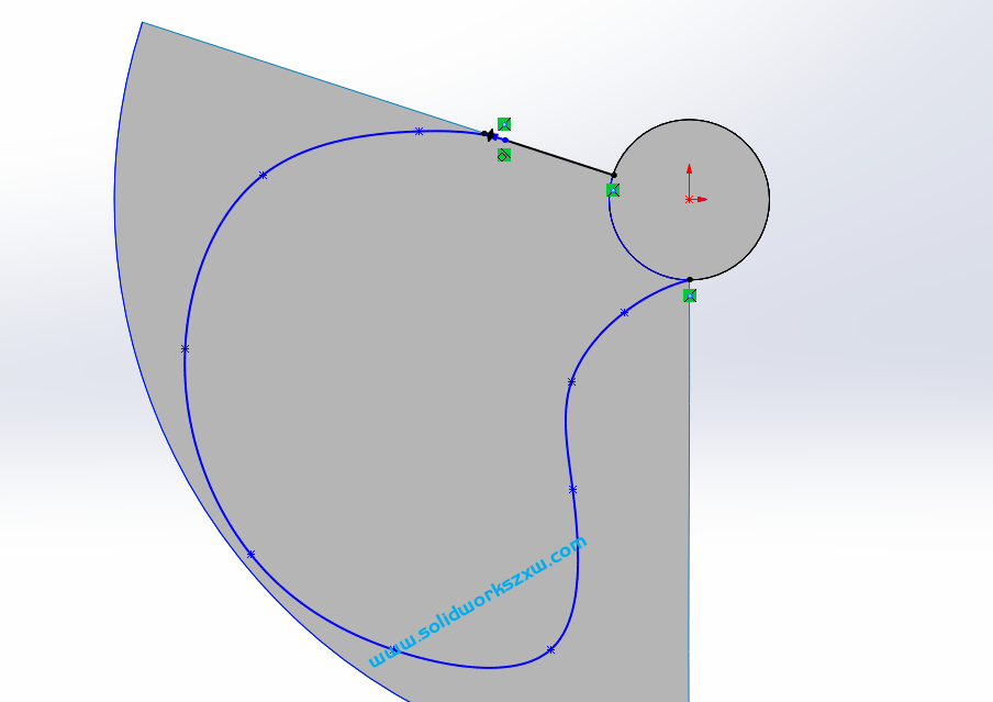 SolidWorks风扇扇叶怎么画？实战练习一下