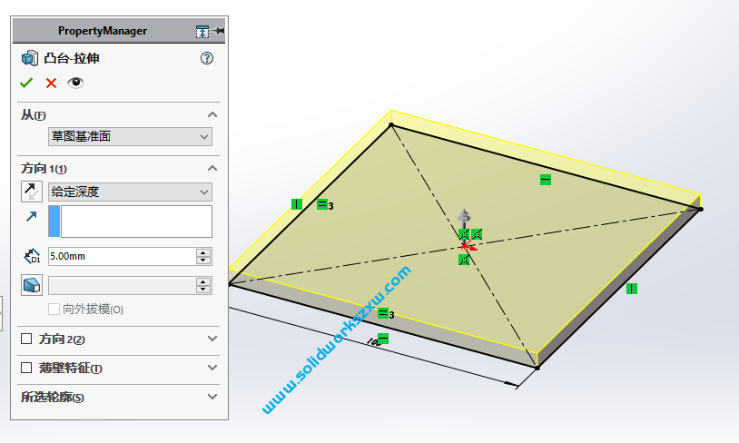 用SolidWorks画花盆,建模步骤详细