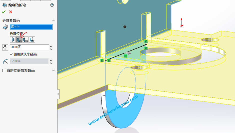 SolidWorks钣金练习题，钣金展开折叠命令综合训练