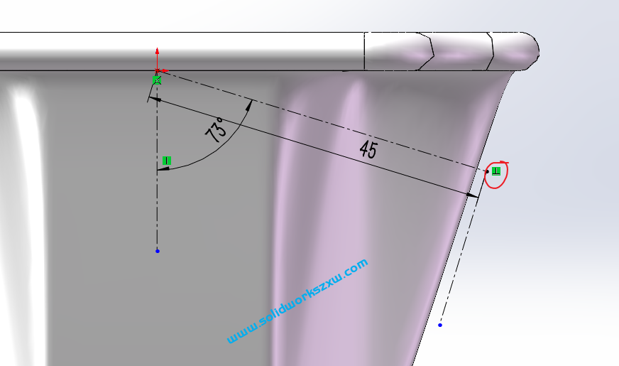 用SolidWorks画花盆,建模步骤详细