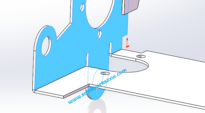 SolidWorks钣金练习题，钣金展开折叠命令综合训练
