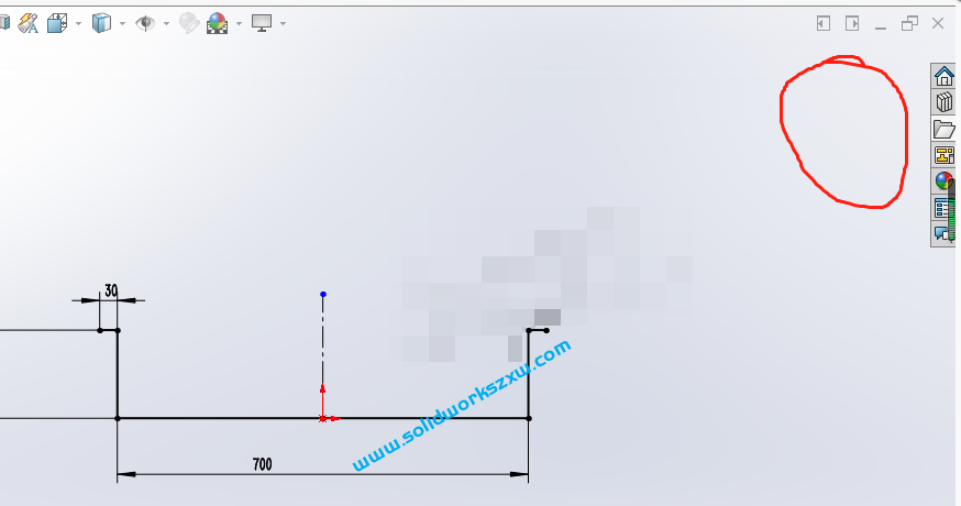 SolidWorks退出草图图标不见了怎么显示出来？