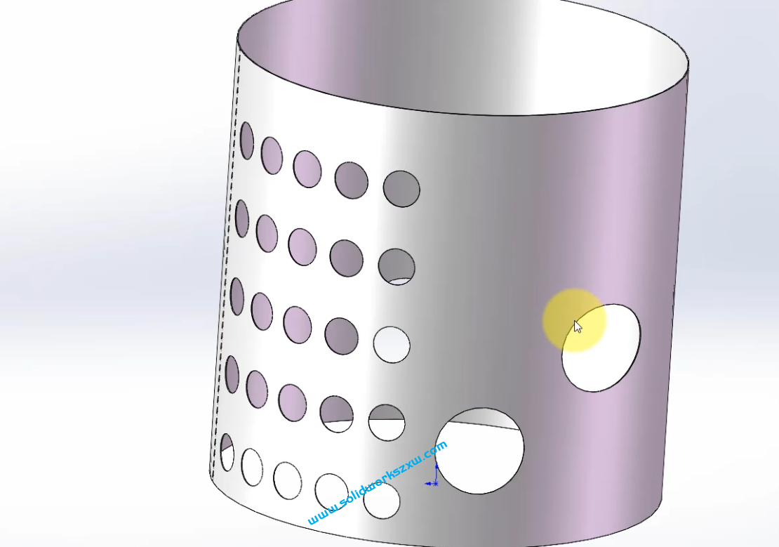 4.14SolidWorks钣金展开折叠展平命令