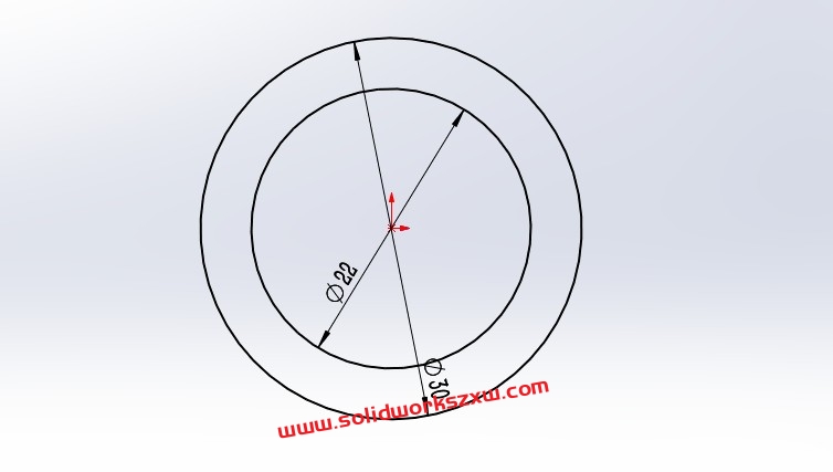 SolidWorks练习题经典模型之实体扫描切除命令巩固