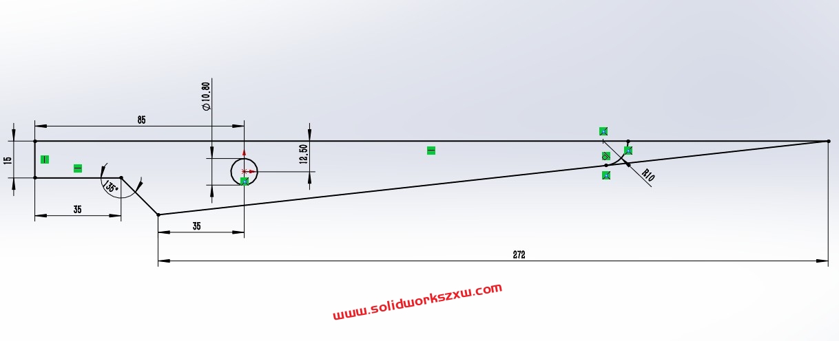 SolidWorks练习题之剪刀的绘制,常规命令巩固练习