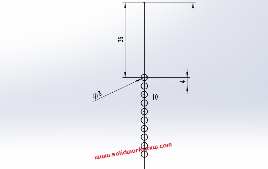 SolidWorks练习题之吸管的绘制,弯曲命令实战应用