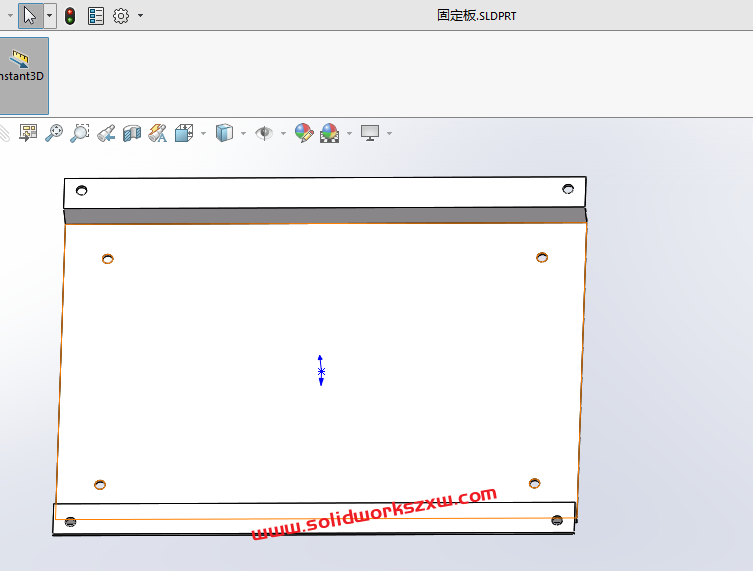 SolidWorks钣金拆图技能之修改STP模型尺寸