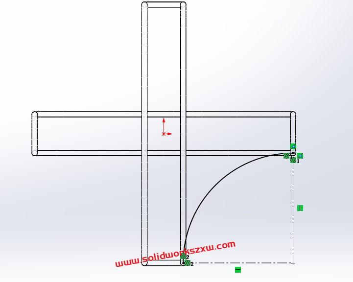 SolidWorks练习题之异形件，移动复制命令的使用