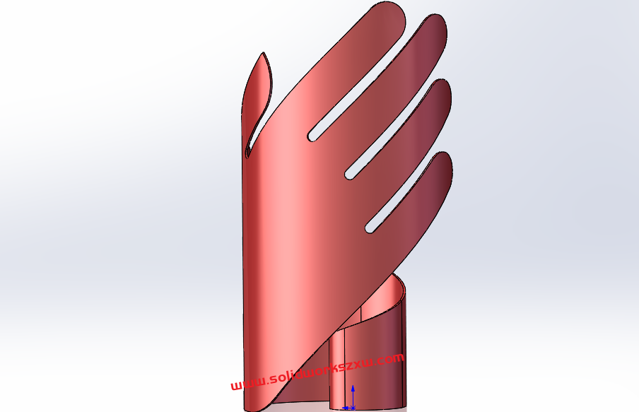SolidWorks钣金练习题，用到钣金展开和折叠命令