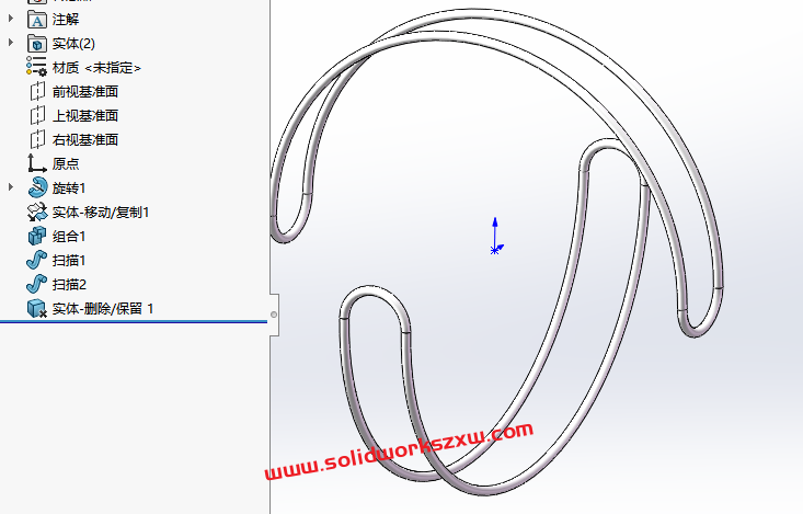 SolidWorks练习题之异形件，移动复制命令的使用