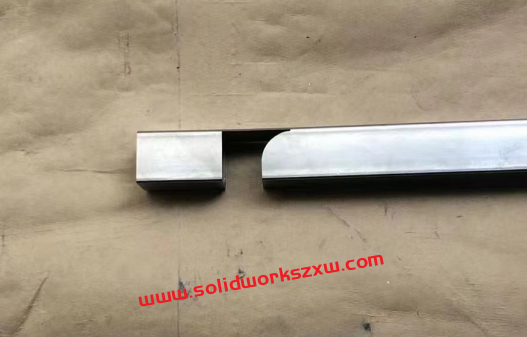 SolidWorks方管折弯展开案例分享视频教程