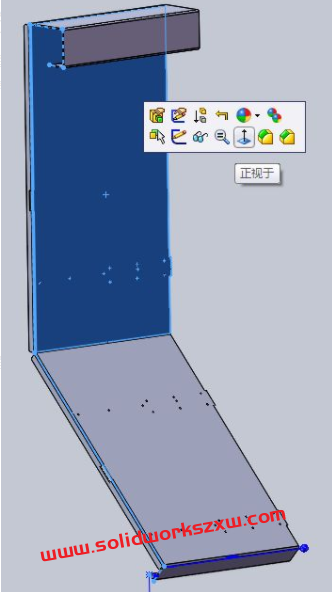 SolidWorks正视于方向发生颠倒或者旋转90度怎么解决?