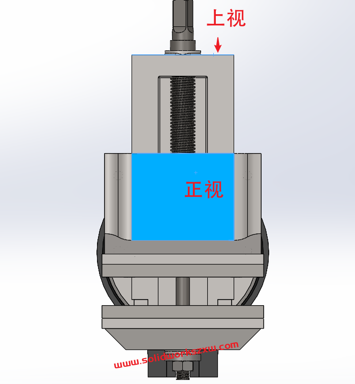 SolidWorks正视于方向发生颠倒或者旋转90度怎么解决?