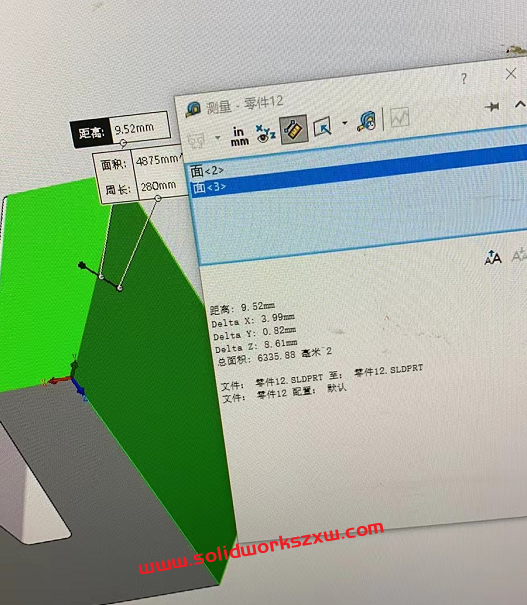 SolidWorks测量工具没有详细数据信息怎么办?没有距离角度尺寸等