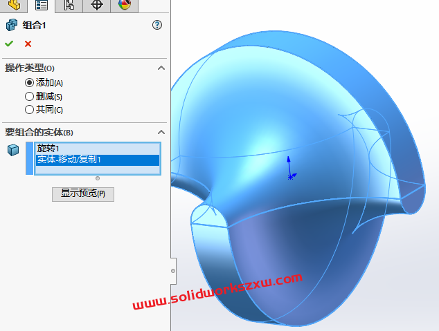 SolidWorks练习题之异形件，移动复制命令的使用