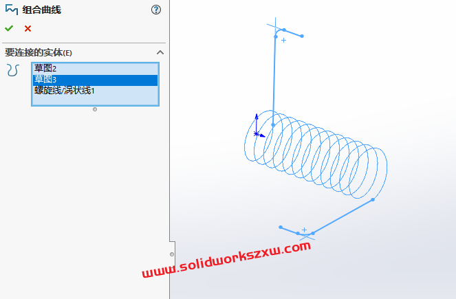 SolidWorks扭转弹簧怎么画?螺旋线加扫描完成