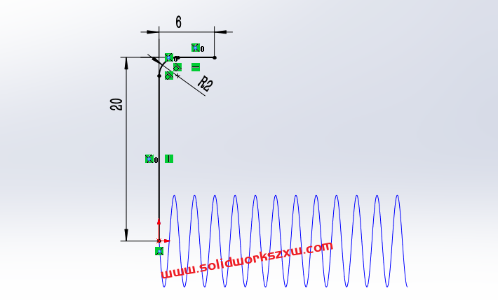 SolidWorks扭转弹簧怎么画?螺旋线加扫描完成