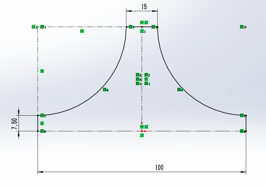SolidWorks练习题之异形件，移动复制命令的使用