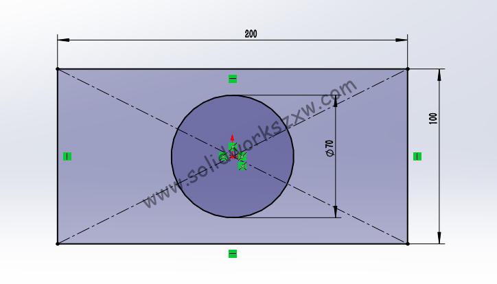 SolidWorks草图标注尺寸大小怎么调整？太小了想变大– sw自学网