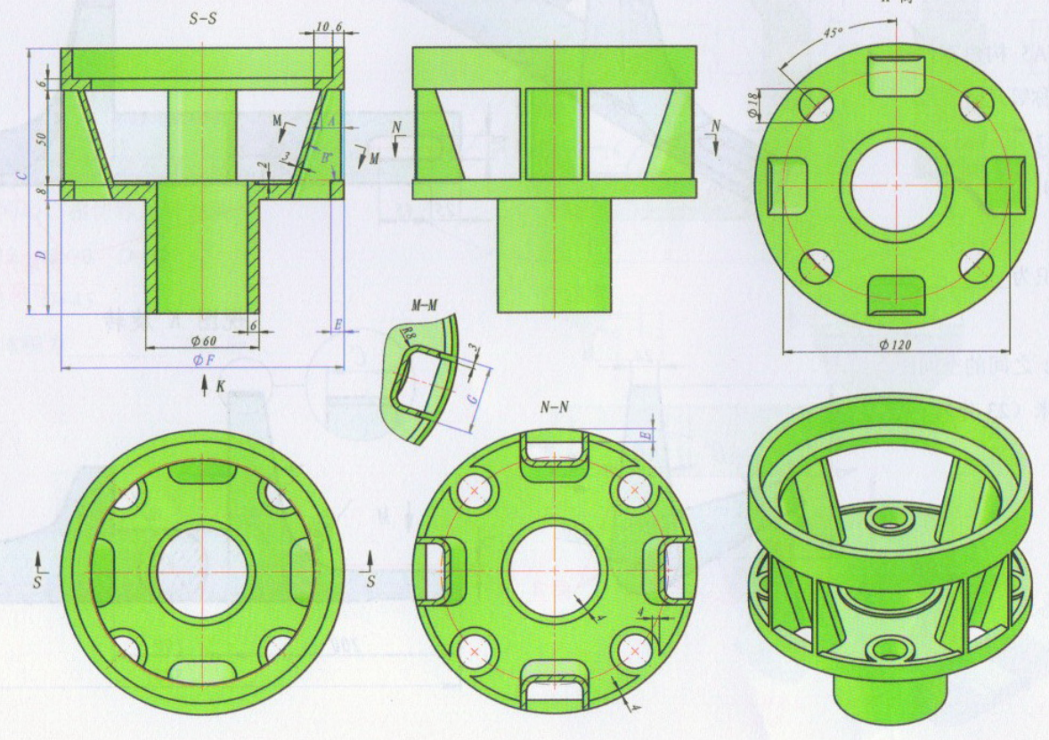 SolidWorks练习题精选9附视频讲解步骤分析