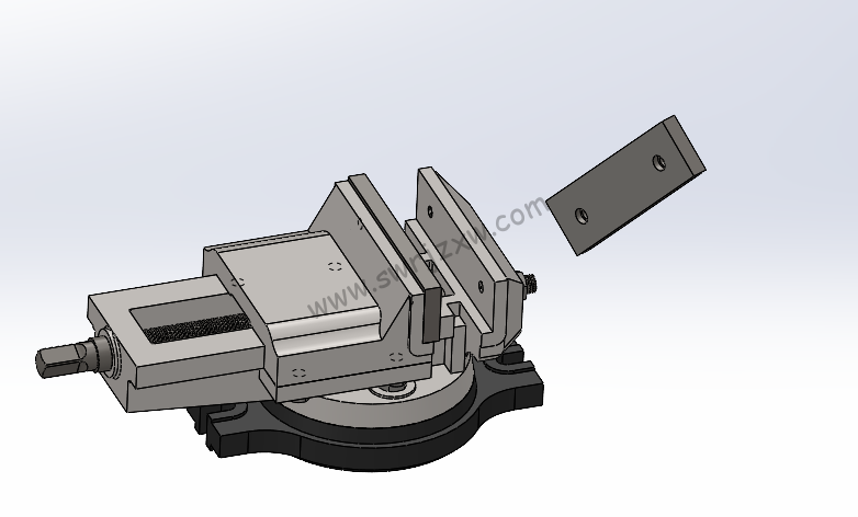 SolidWorks装配体中怎么旋转单个零件？