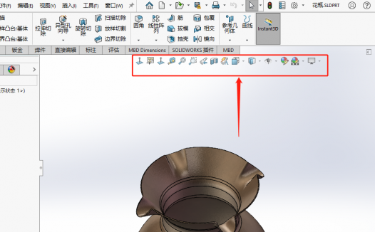 SolidWorks视图工具栏不见了怎么办？