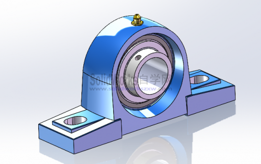 UCP200系列带座轴承模型库下载及规格尺寸对照表