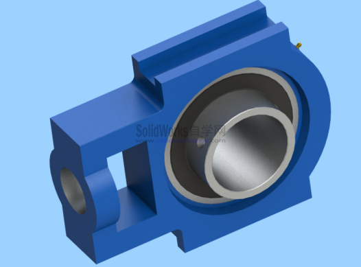 UCT200系列带座轴承模型库下载