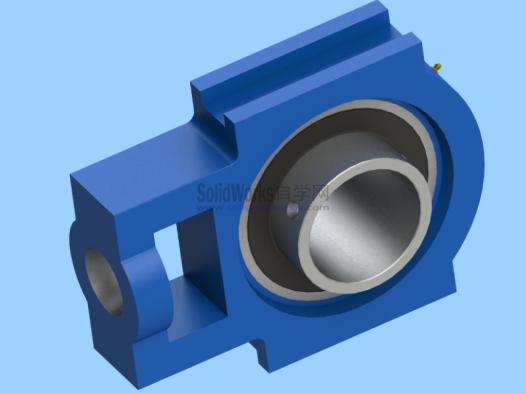 UCT200系列带座轴承模型库下载