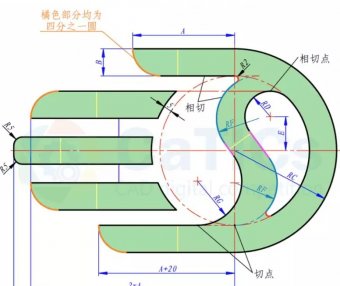 SolidWorks草图经典练习题5