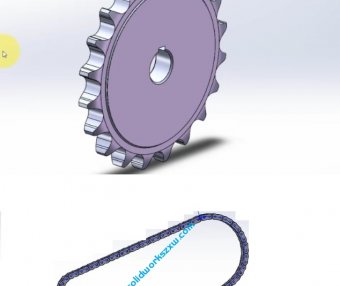 4.迈迪工具集生成链轮链条方法教程