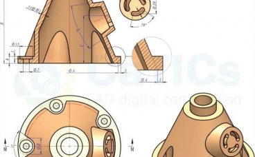 SolidWorks练习题之catics3D01-04