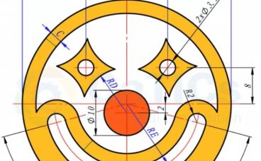 SolidWorks草图经典练习题4