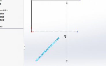 SolidWorks草图对称尺寸怎么标注?