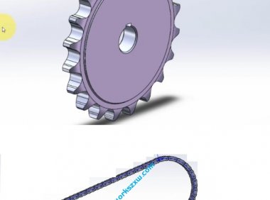 4.迈迪工具集生成链轮链条方法教程