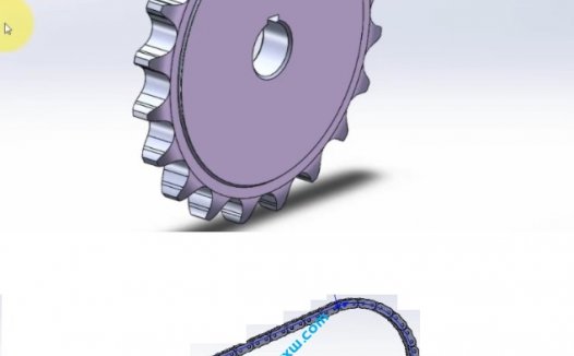 4.迈迪工具集生成链轮链条方法教程