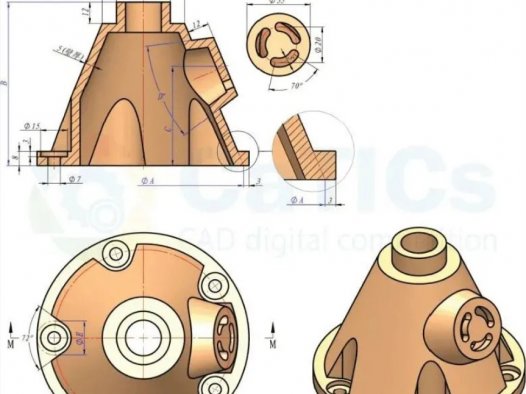 SolidWorks练习题之catics3D01-04