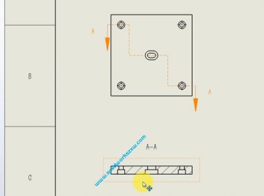 5.5创建阶梯剖视图