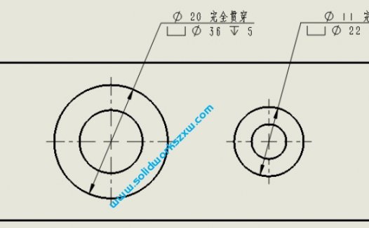 SolidWorks孔标注样式修改,样式更加友好