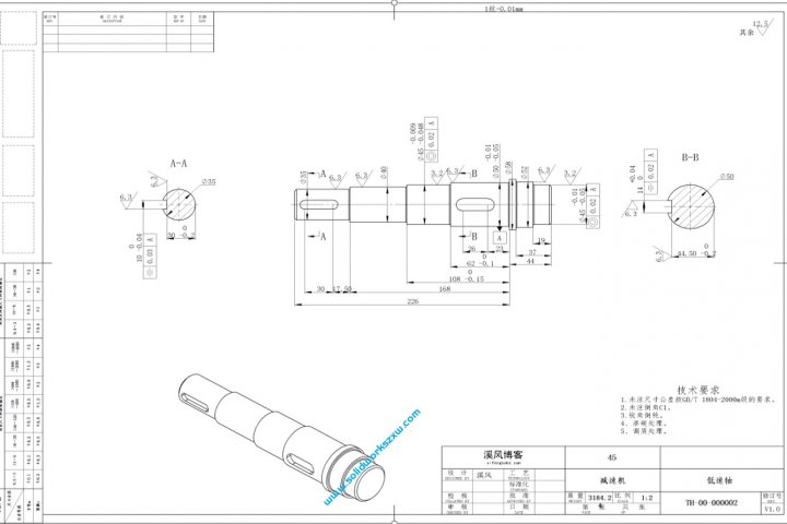 solidworks工程图图纸必备要素-solidworks零基础教程 – sw自学网